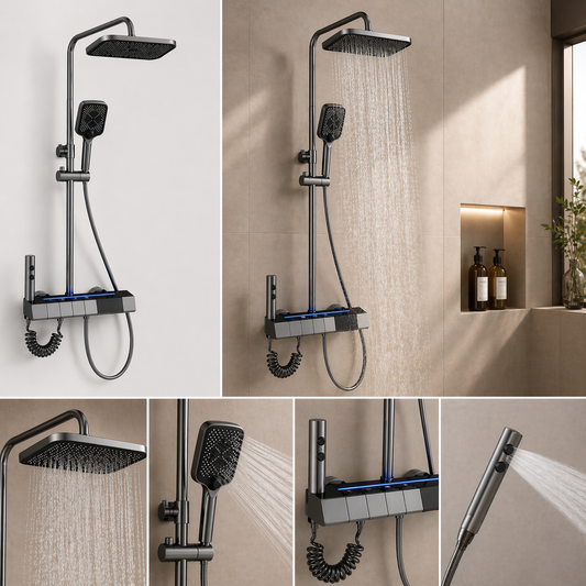 colonne de douche hansgrohe