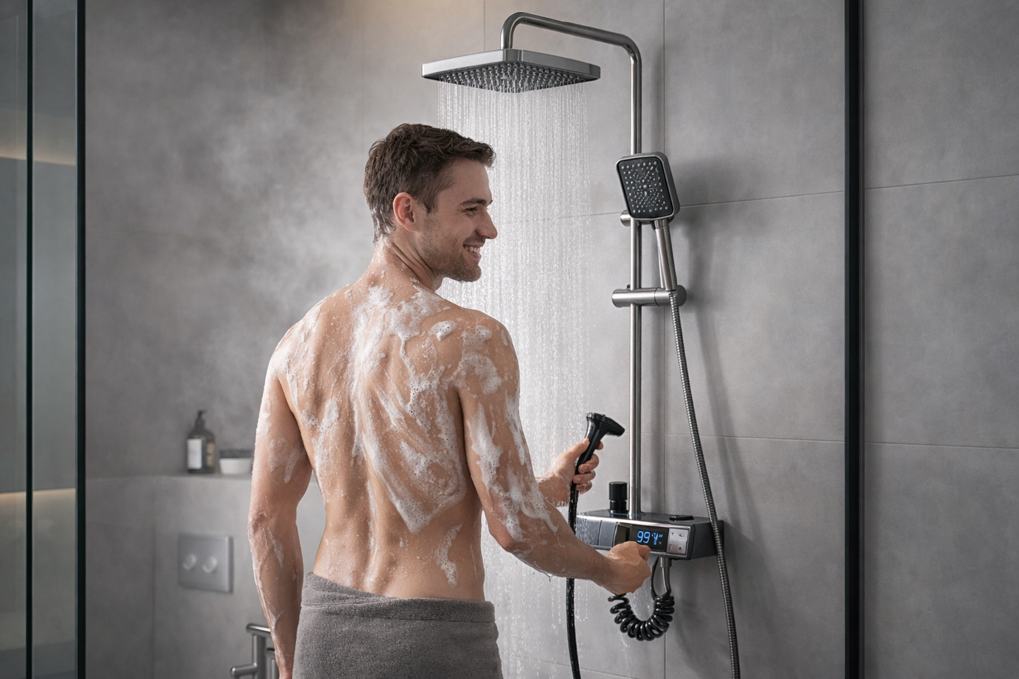 colonne de douche hansgrohe