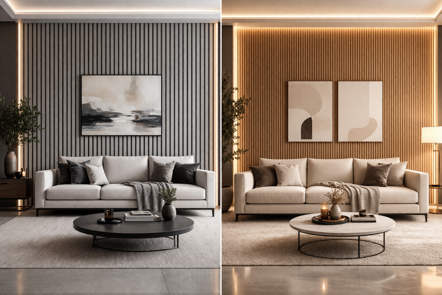 Papier peint salon | Tendance Premium