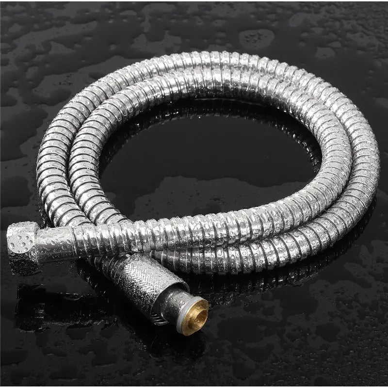 Golden 1.5m/2m/3m G1/2'' Flexible Shower Hose High Pressure Explosion-proof Stainless Steel Bathroom Shower Head Extension Pipe