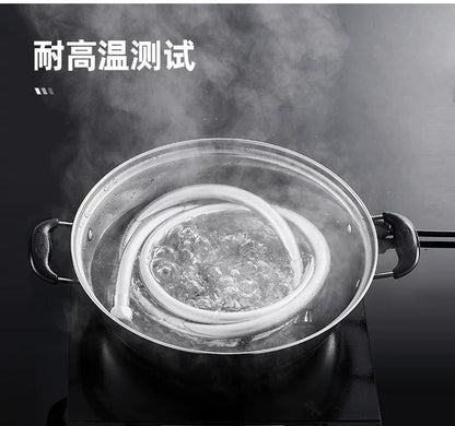 New 1.5/2/3m PVC Handheld Shower Head Hose Flexible Anti Winding Explosion-proof Water Tube Bathroom Faucet Hose Extension Pipe