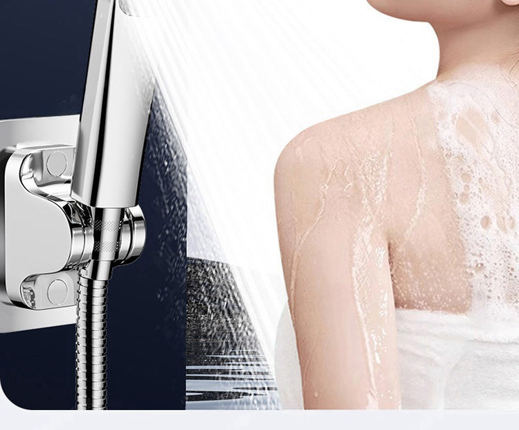 Adjustable Shower Head 8 Mode Rainfall Shower Large Flow Showerhead High Pressure Water Saving Shower Mixer Bathroom Accessories