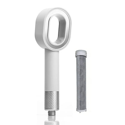 Handheld Shower Head ACF Filter High Pressure Water Saving Chlorine Removal Hard Water Purification Universal Showerhead