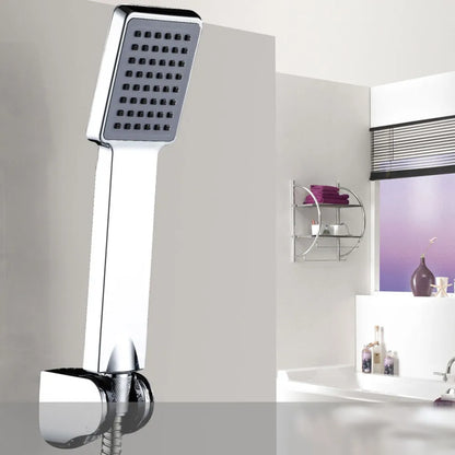 1pcs Square Hand Held Shower Sprayer High Pressure Shower Head Rainfall Universal Bathroom Shower Head Water Saving ﻿