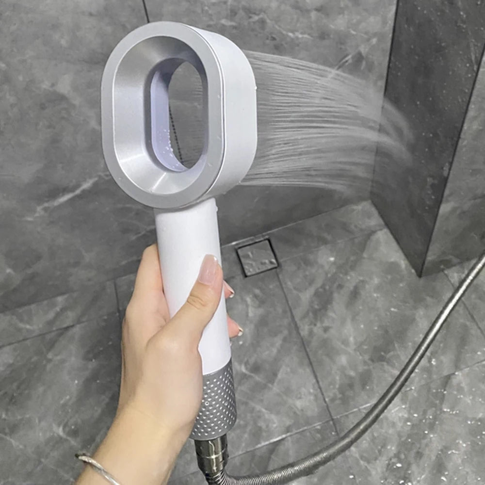 Handheld Shower Head ACF Filter High Pressure Water Saving Chlorine Removal Hard Water Purification Universal Showerhead