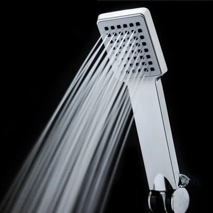 1pcs Square Hand Held Shower Sprayer High Pressure Shower Head Rainfall Universal Bathroom Shower Head Water Saving ﻿