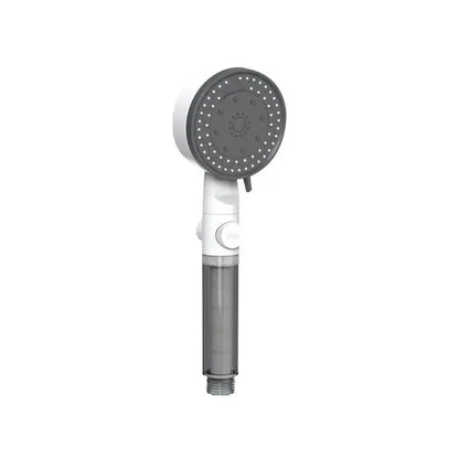 High Pressure Handheld Shower Head with 8 Modes Adjustable Water Filter One Key Stop Water Saving Bathroom Accessory