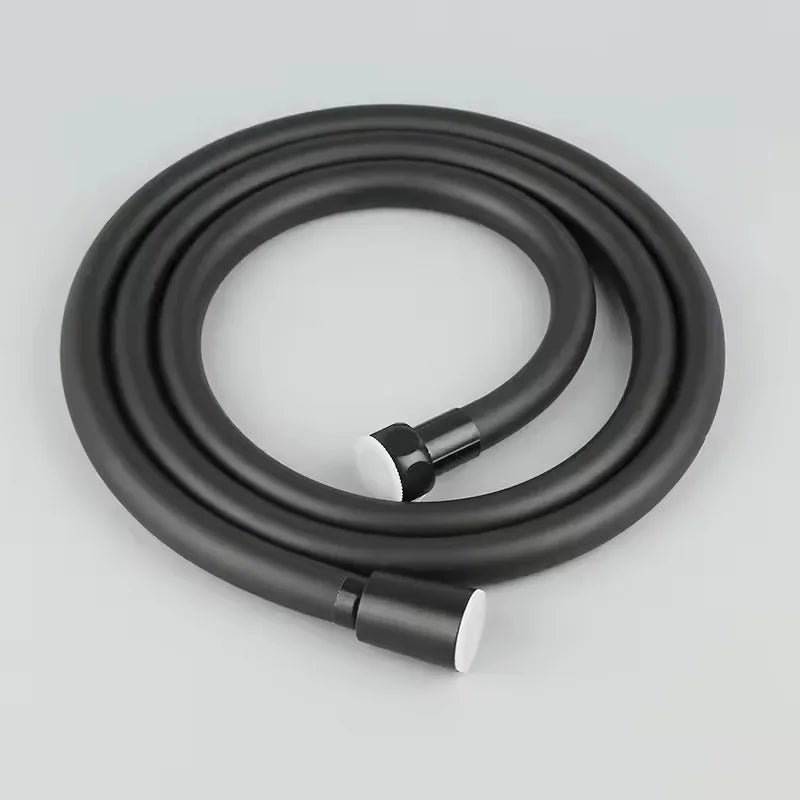 New 1.5/2/3m PVC Handheld Shower Head Hose Flexible Anti Winding Explosion-proof Water Tube Bathroom Faucet Hose Extension Pipe