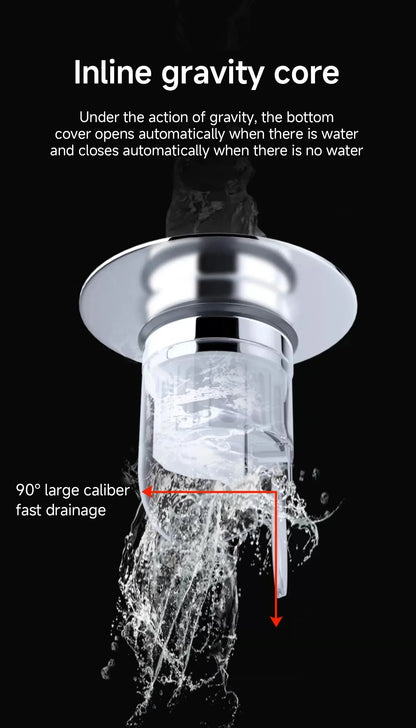 Universal Basin Pop-up Drain Filter Wash Basin Hair Sink Strainer Kitchen Bathtub Stopper Shower Plug Bathroom Tool
