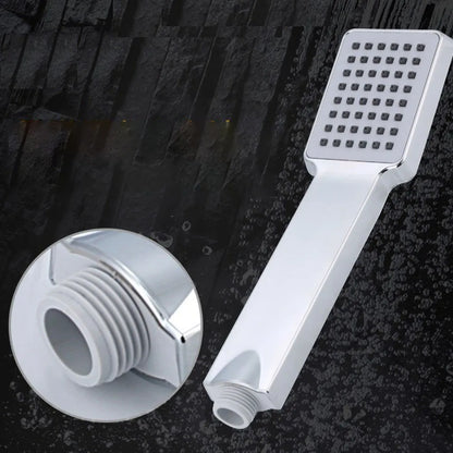 1pcs Square Hand Held Shower Sprayer High Pressure Shower Head Rainfall Universal Bathroom Shower Head Water Saving ﻿