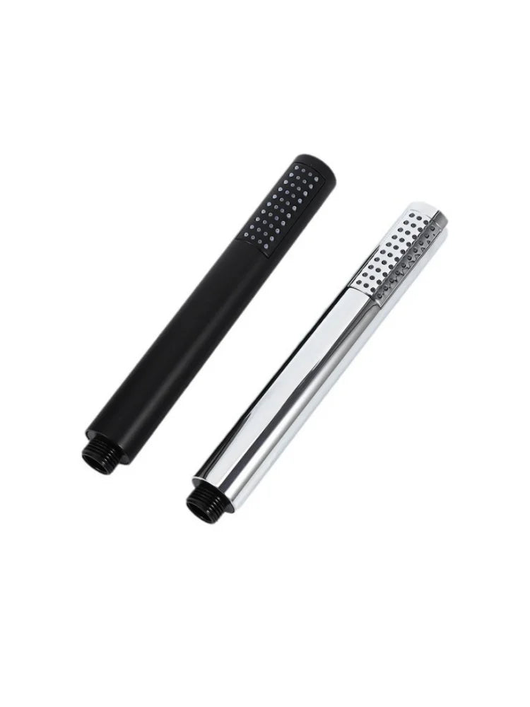 Hand-held Shower Head Plastic Black Bathroom Rainfall Shower Nozzle Aerator High Pressure handheld Shower Head for Bathroom