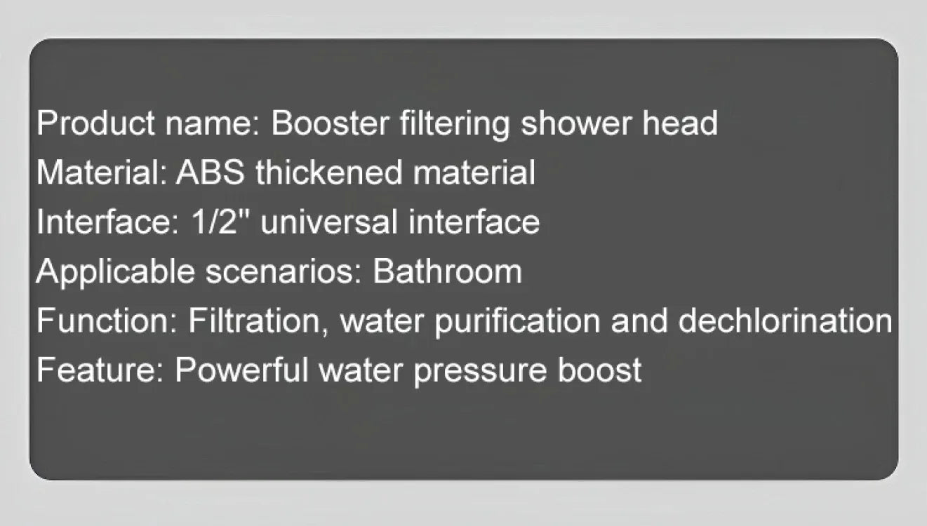 New High Pressure Shower Head 3 Modes Adjustable Spray with Massage Brush Filter Rain Shower Faucet Hose Bathroom Accessorie Set