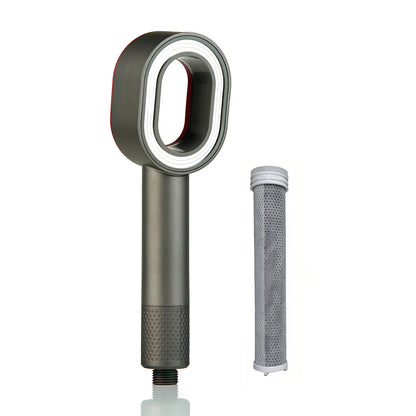 Handheld Shower Head ACF Filter High Pressure Water Saving Chlorine Removal Hard Water Purification Universal Showerhead