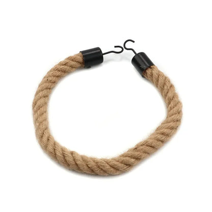 Retro Hemp RopeToilet Roll Paper Holders Punchless Wall Mounted Rack Washroom Decor Tissue Holder Bathroom Storage Accessories