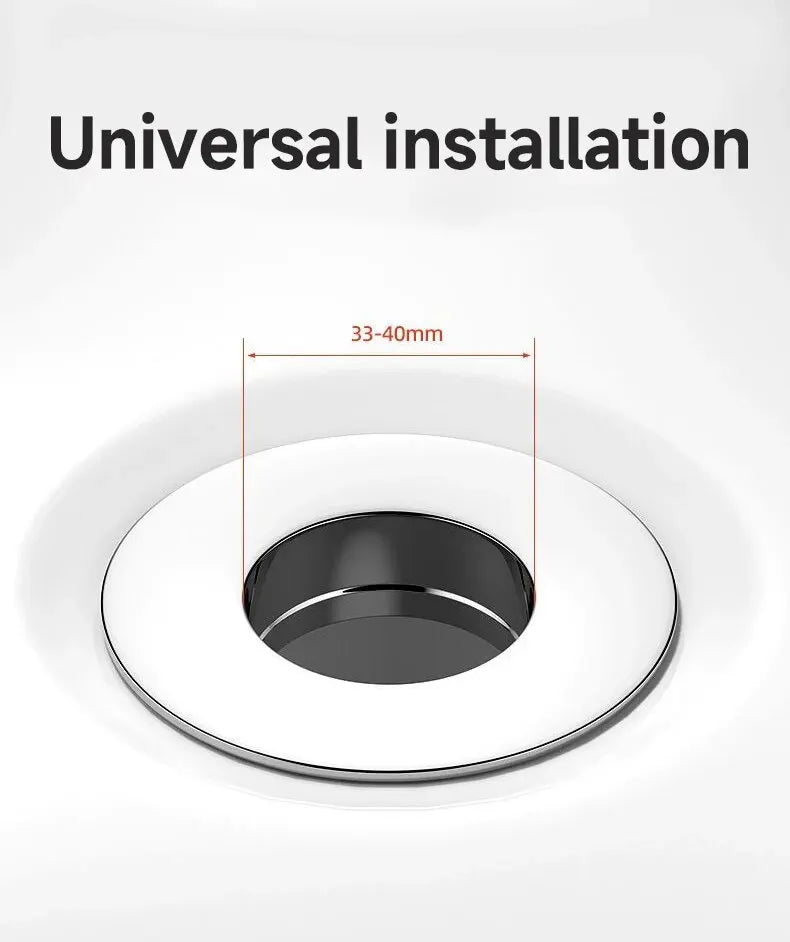 Universal Basin Pop-up Drain Filter Wash Basin Hair Sink Strainer Kitchen Bathtub Stopper Shower Plug Bathroom Tool