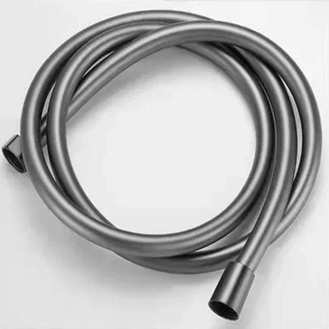 New 1.5/2/3m PVC Handheld Shower Head Hose Flexible Anti Winding Explosion-proof Water Tube Bathroom Faucet Hose Extension Pipe
