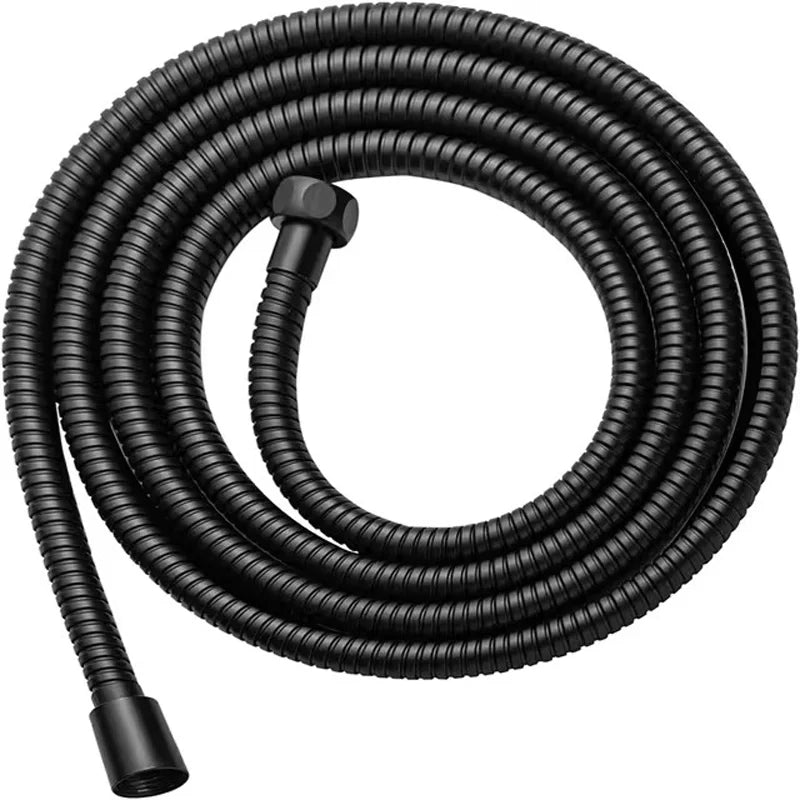 Golden 1.5m/2m/3m G1/2'' Flexible Shower Hose High Pressure Explosion-proof Stainless Steel Bathroom Shower Head Extension Pipe