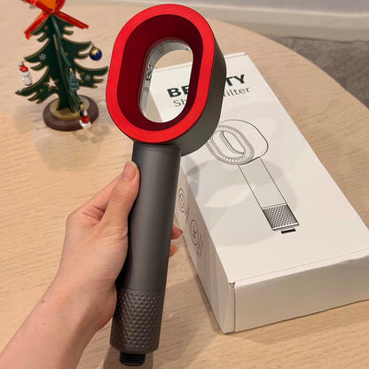 Handheld Shower Head ACF Filter High Pressure Water Saving Chlorine Removal Hard Water Purification Universal Showerhead