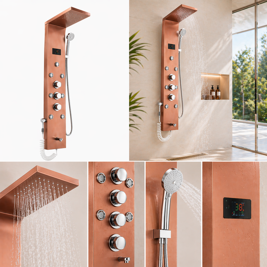 colonne de douche thermostatique