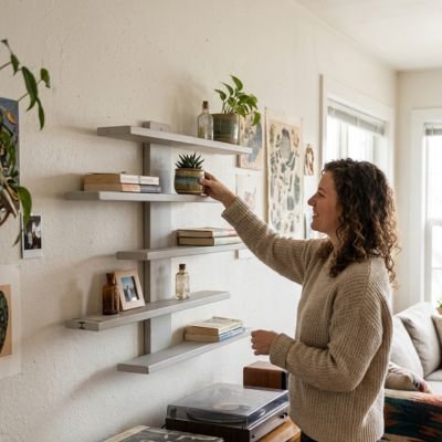 Etagere bois