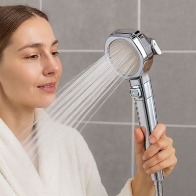 Pommeau de douche filtrant
