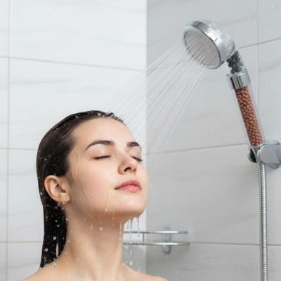 Pommeau de douche filtrant