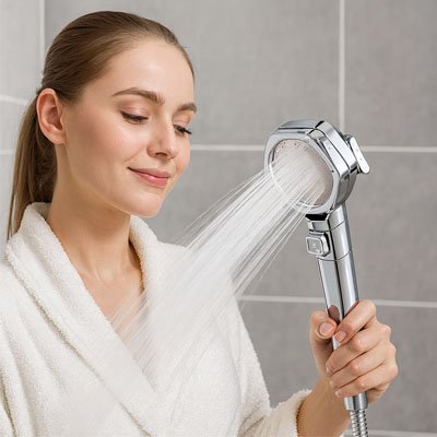 Pommeau de douche filtrant