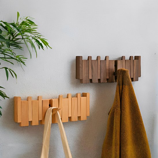 Porte manteau bois
